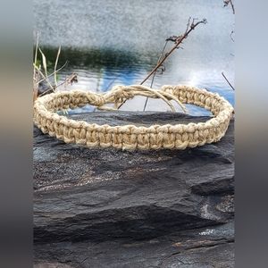 Thick hemp choker
